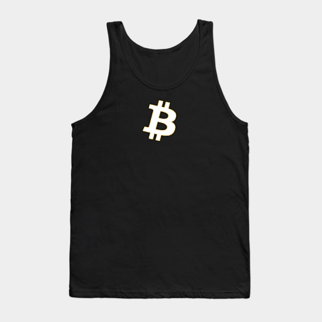 Bitcoin "B" Tank Top by Granite State Spice Blends